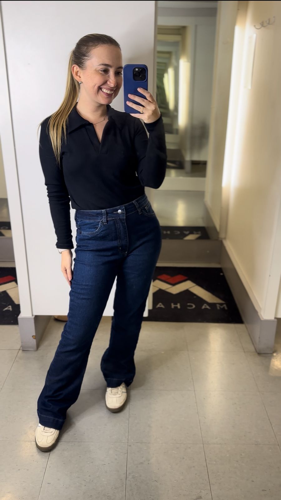 CALÇA JEANS PETIT FLARE